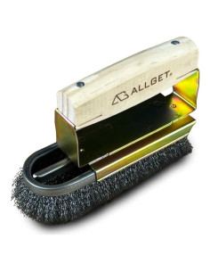 Cepillo de Alambre de Acero ALLGET HD-5X para Limpieza Pesada