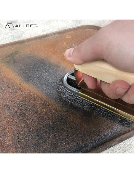 Cepillo de Alambre de Acero ALLGET HD-5X para Limpieza Pesada
