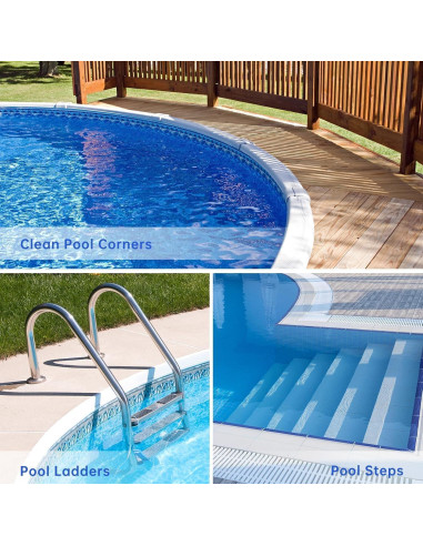 Cabezal de Cepillo para Piscina Unipool 45,72 cm Acero