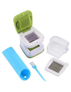 Juego de Prensa y Pelador de Ajo Houlime con Cepillo 2