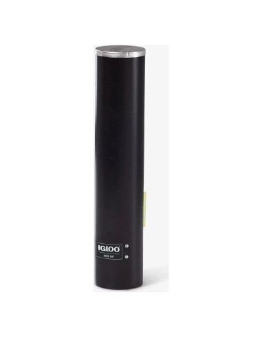 Dispensador de vasos Igloo 8242, 4.5 oz, Plástico Negro
