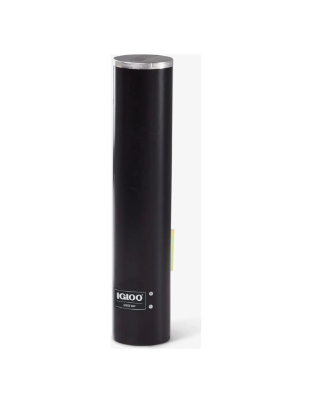 Dispensador de vasos Igloo 8242, 4.5 oz, Plástico Negro
