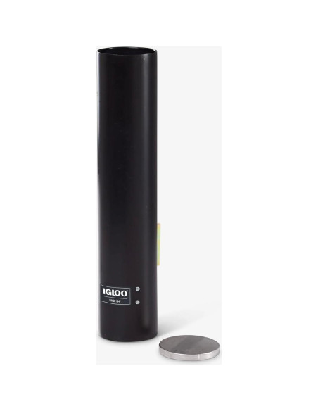 Dispensador de vasos Igloo 8242, 4.5 oz, Plástico Negro