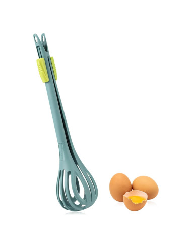 Batidor de Huevos y Pinza de Comida 2 en 1 Lyreh Verde