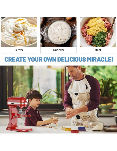 Batidor de Alambre 6QT XINBOOGQ Acero Inoxidable 0.19kg