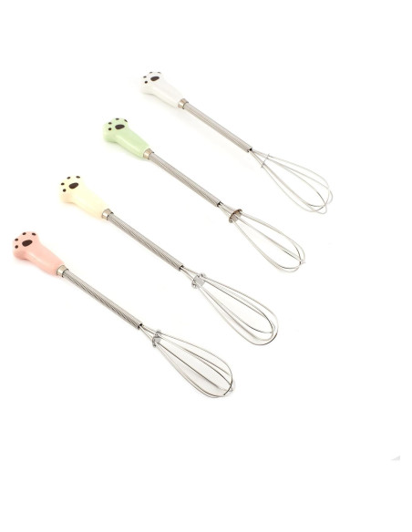 Set de Mini Batidores 4 Pcs TYGYLZGCF 17.78 cm Acero Inoxidable
