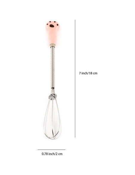 Set de Mini Batidores 4 Pcs TYGYLZGCF 17.78 cm Acero Inoxidable