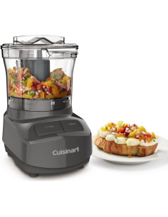 Picador Mini Cuisinart 3 Tazas Gris - Picar y Moler 2