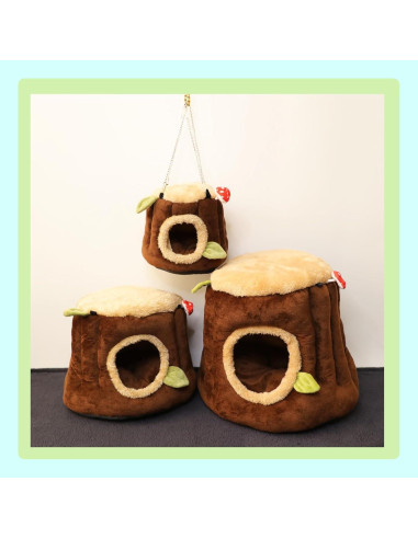 Escondite para Cobayas Aichillatum S 19.1x19.1x17cm Lavable