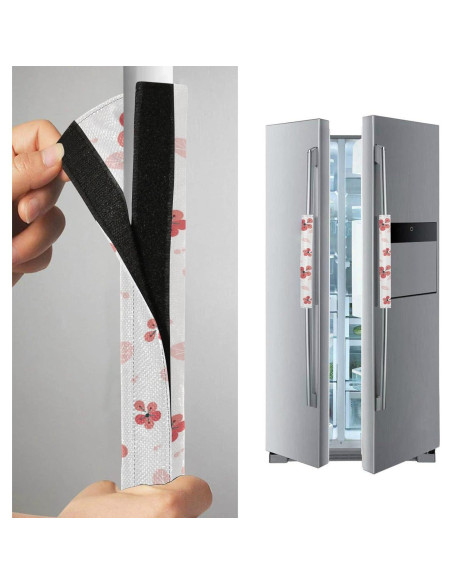 Juego de Fundas para Manijas de Refrigerador QwThum 35,56x13,97cm