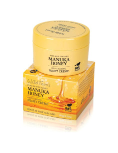 Crema Nocturna Revitalizante Wild Ferns 100g Miel Manuka