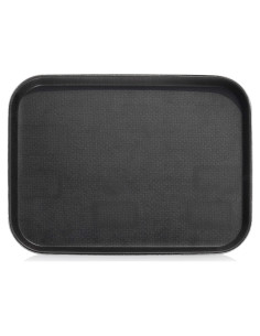 Bandeja Antideslizante New Star Foodservice 35.5x25.4cm Negra