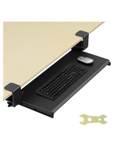Bandeja para Teclado VEVOR Abrazadera C 68x28cm Ergonomica