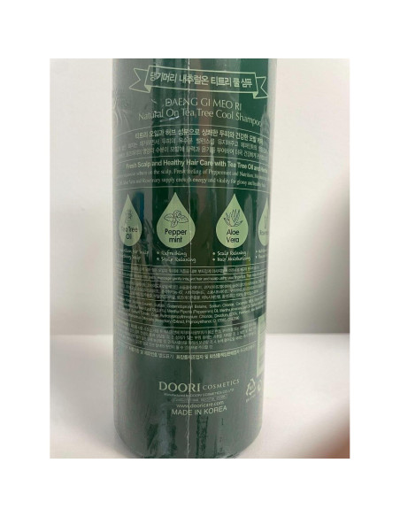 Champú Fresco Daeng Gi Meo Ri 1000ml - Tea Tree y Aloe Vera