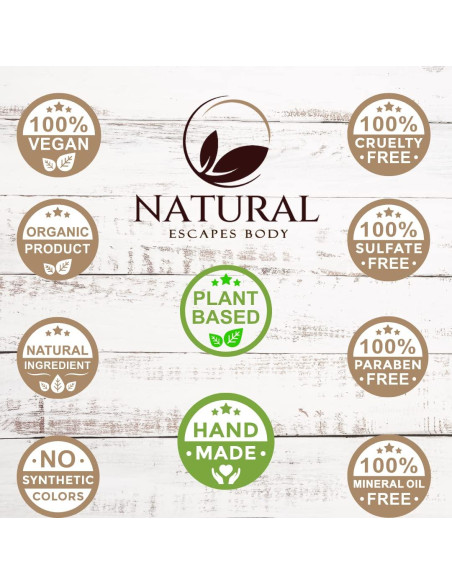 Champú natural sin sulfatos Natural Escapes 473 ml