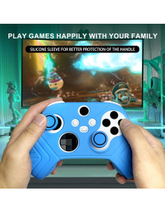 Funda de Silicona Azul para Controlador Xbox Series X/S - Antideslizante 2