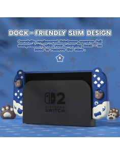 Funda Dockable PlayVital Buenas Noches Oso para Nintendo Switch 2 2