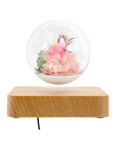 Luz LED Flotante de Flores Magnéticas GANISM 8.5cm Decorativa