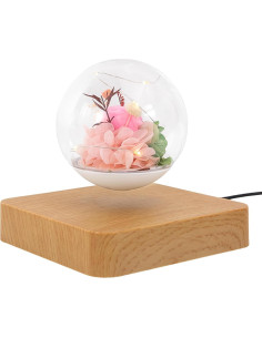 Luz LED Flotante de Flores Magnéticas GANISM 8.5cm Decorativa 2