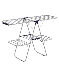 Estante Secar Ropa Plegable SONGMICS 2 Niveles 33 Varillas