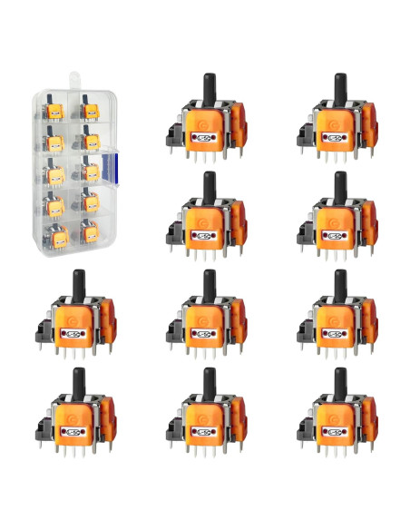 10 Joysticks de Efecto Hall HLRAO para Controlador PS5