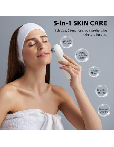 Removedor de Puntos Negros ViQure Hydrafacial 5 en 1