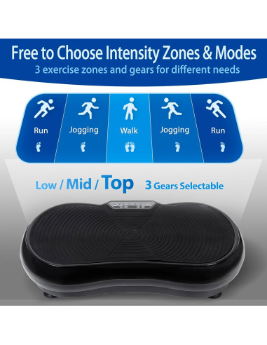 Plataforma de Vibración Nova Microdermabrasion 200W 149kg