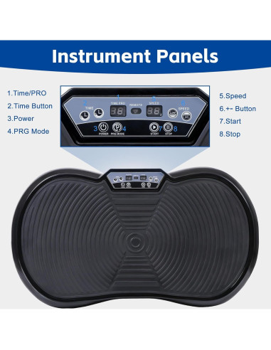 Plataforma de Vibración Nova Microdermabrasion 200W 149kg