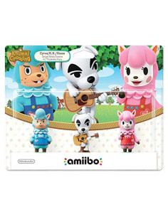 Paquete de 3 Amiibo Animal Crossing Nintendo - Figuras Interactivas