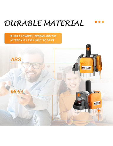 10 Joysticks de Efecto Hall HLRAO para Controlador PS5