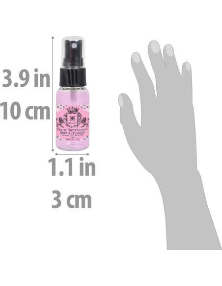 Limpiador de Brochas SHANY DETOX 30 ml - Vegano y Sin Parabenos