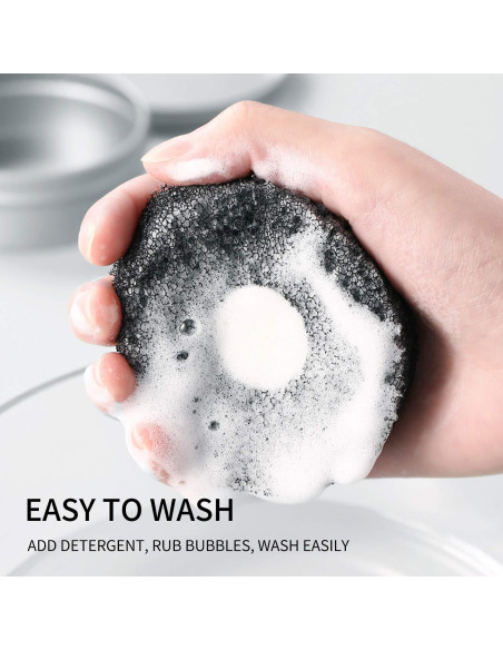 Esponja Limpiadora de Brochas MSQ Compacta Ecológica