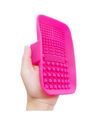 Almohadilla Limpiadora de Brochas KINGZHUO 14x7cm Silicona