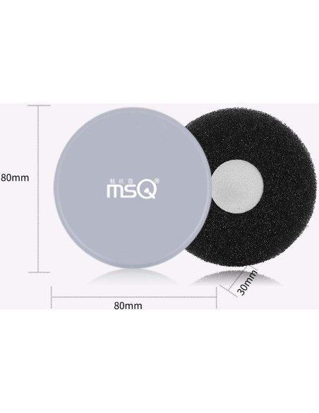 Esponja Limpiadora de Brochas MSQ Compacta Ecológica
