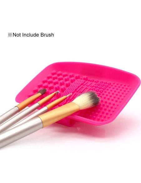 Almohadilla Limpiadora de Brochas KINGZHUO 14x7cm Silicona