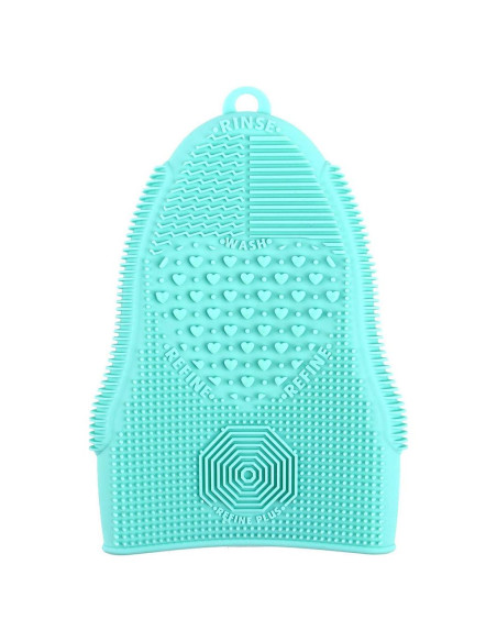 Guante de limpieza de brochas ScivoKaval verde menta 14x18 cm