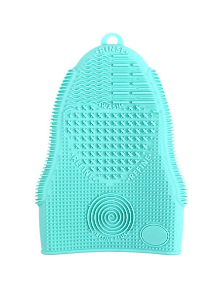 Guante de limpieza de brochas ScivoKaval verde menta 14x18 cm