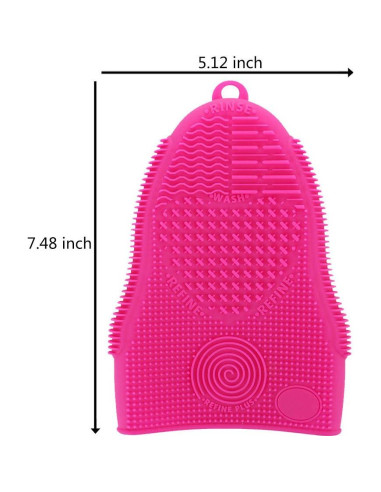 Guante de limpieza de brochas ScivoKaval verde menta 14x18 cm