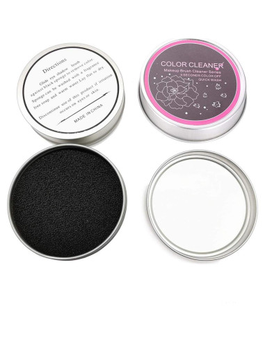 Esponjas Limpiadoras de Brochas Yuyeran 2 Pcs 8,38 cm