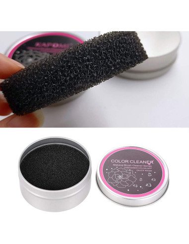 Esponjas Limpiadoras de Brochas Yuyeran 2 Pcs 8,38 cm