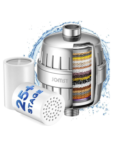 Filtro de Ducha JOMST 25 Etapas - Alta Filtración y Durabilidad