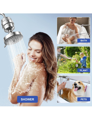 Filtro de Ducha JOMST 25 Etapas - Alta Filtración y Durabilidad