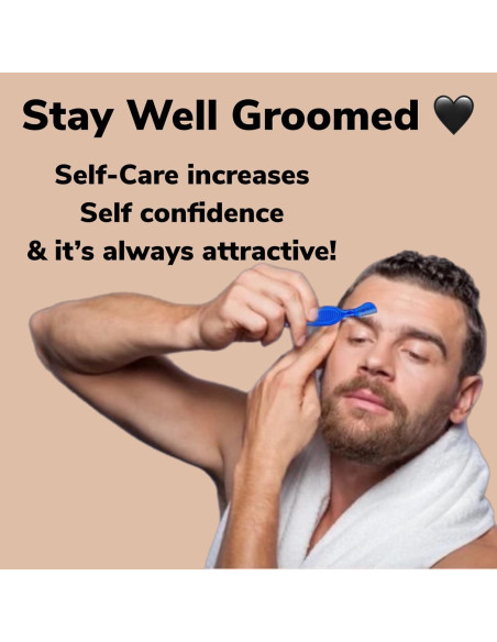 30 Cuchillas de Cejas ALAZCO Azul - Afeitar y Exfoliar Facial