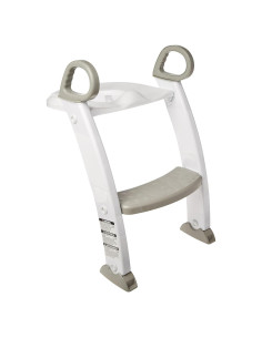 Orinal de Entrenamiento Spuddies con Escalera Blanco/Gris
