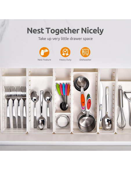 Juego de 10 Tazas Medidoras U-Taste Acero Inoxidable 18/8