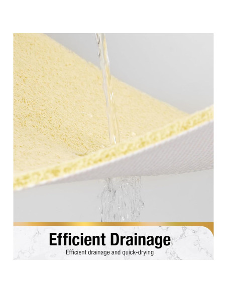 Alfombrilla de Ducha Antideslizante HITSLAM 60x60 cm Beige