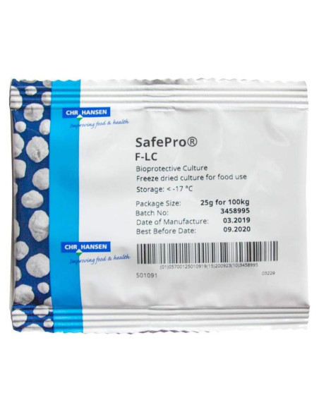 Cultura Bactoferm F-LC 25g para Salchichas - CHR Hanson