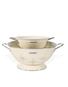 Colador de Metal BeFare 2 Pack 1.89L y 5.68L para Cocina