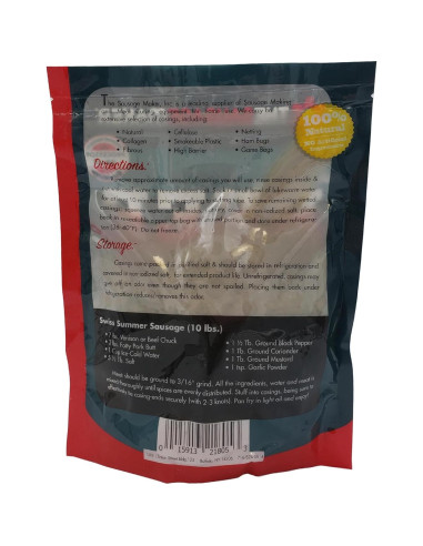 Tripas de Res para Salchichas El Fabricante 2 Paquetes