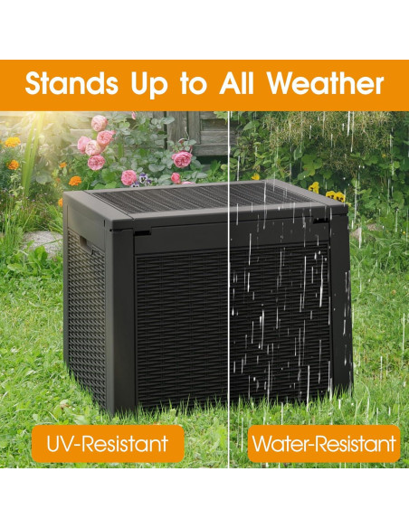 Caja de Almacenamiento Exterior NUNU LAB 31 Galones Impermeable